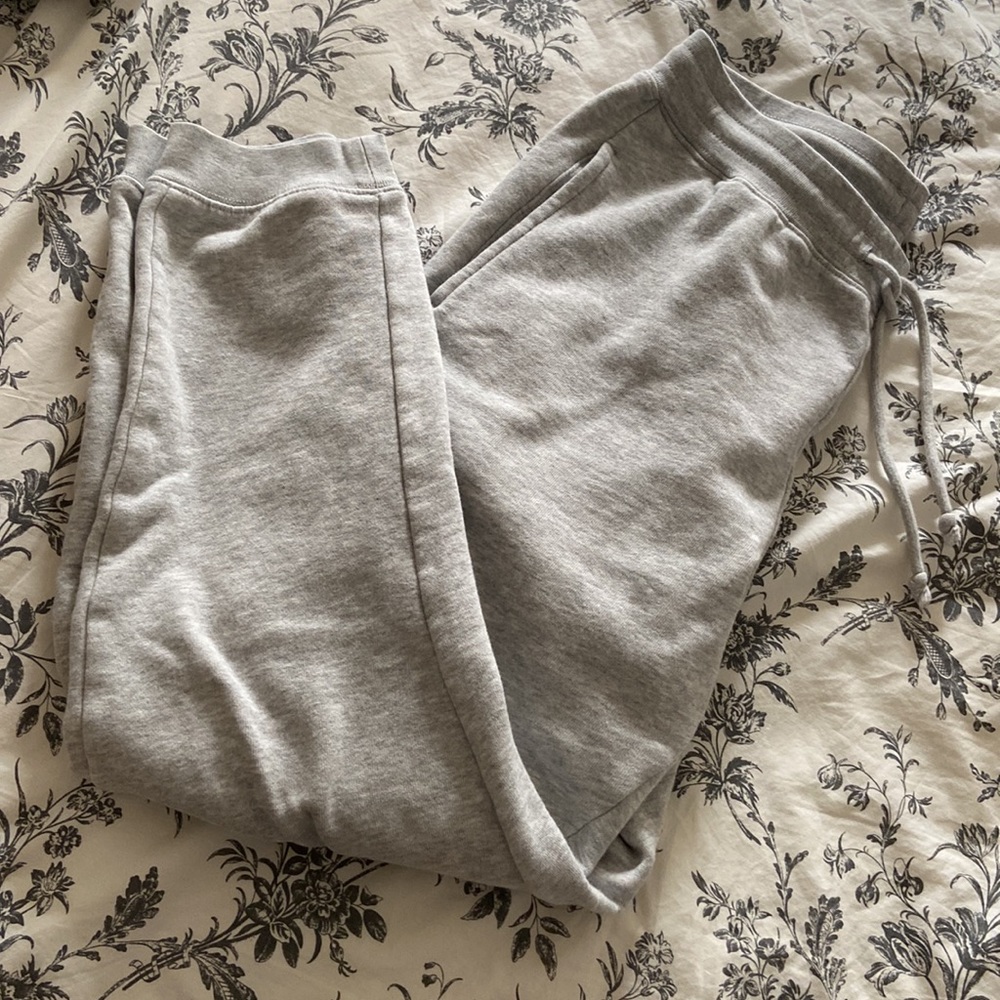Frank and Oak Gym Fleece Sweatpant, Speckled Grey, Medium